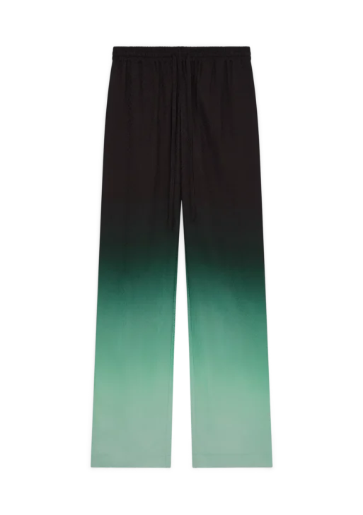 Gradient Ping Pong Jacquard Trousers