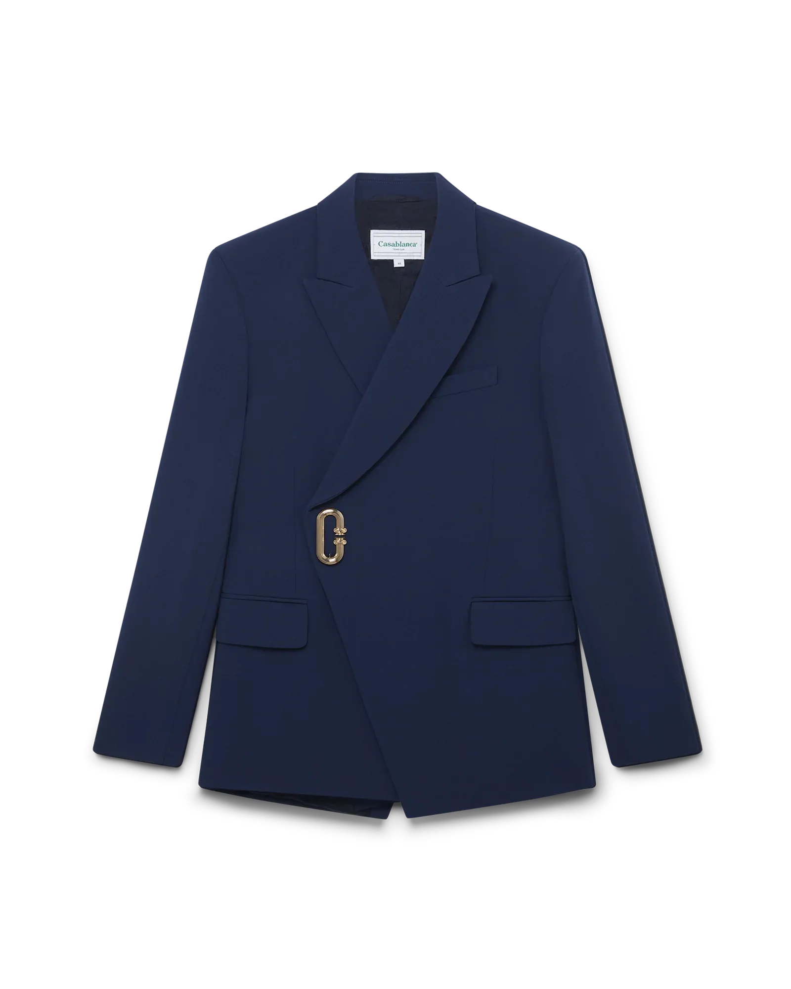 Asymmetric Double Breasted Jacket