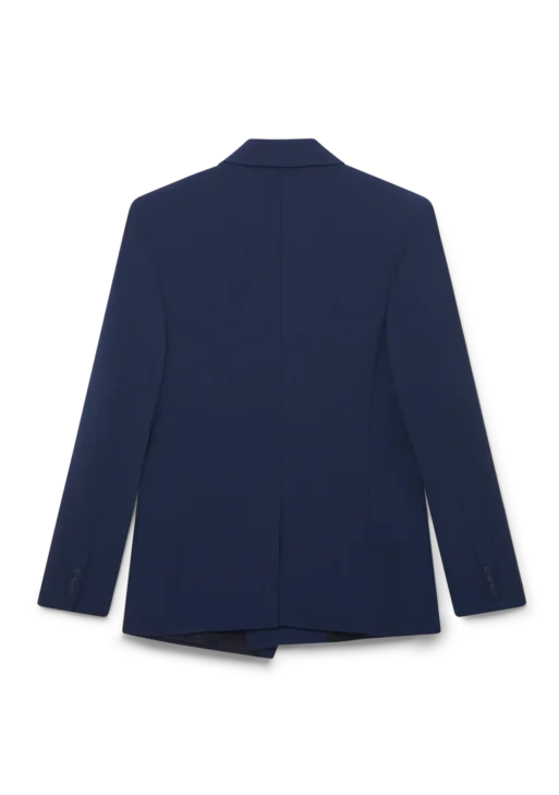 Asymmetric Double Breasted Jacket