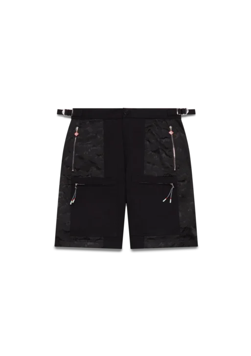 Nylon Mountain Camo Cargo Shorts