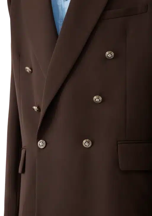 Wool Double Breasted Jacket