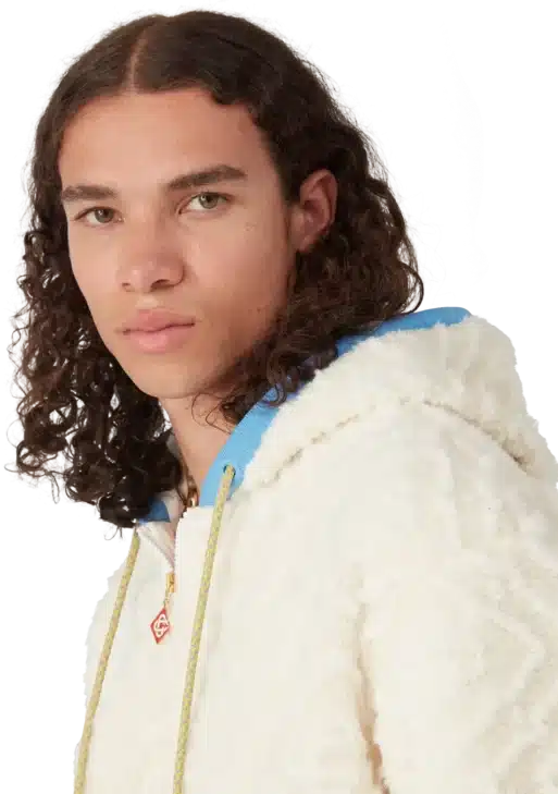 Monogram Jacquard Fleece Jacket