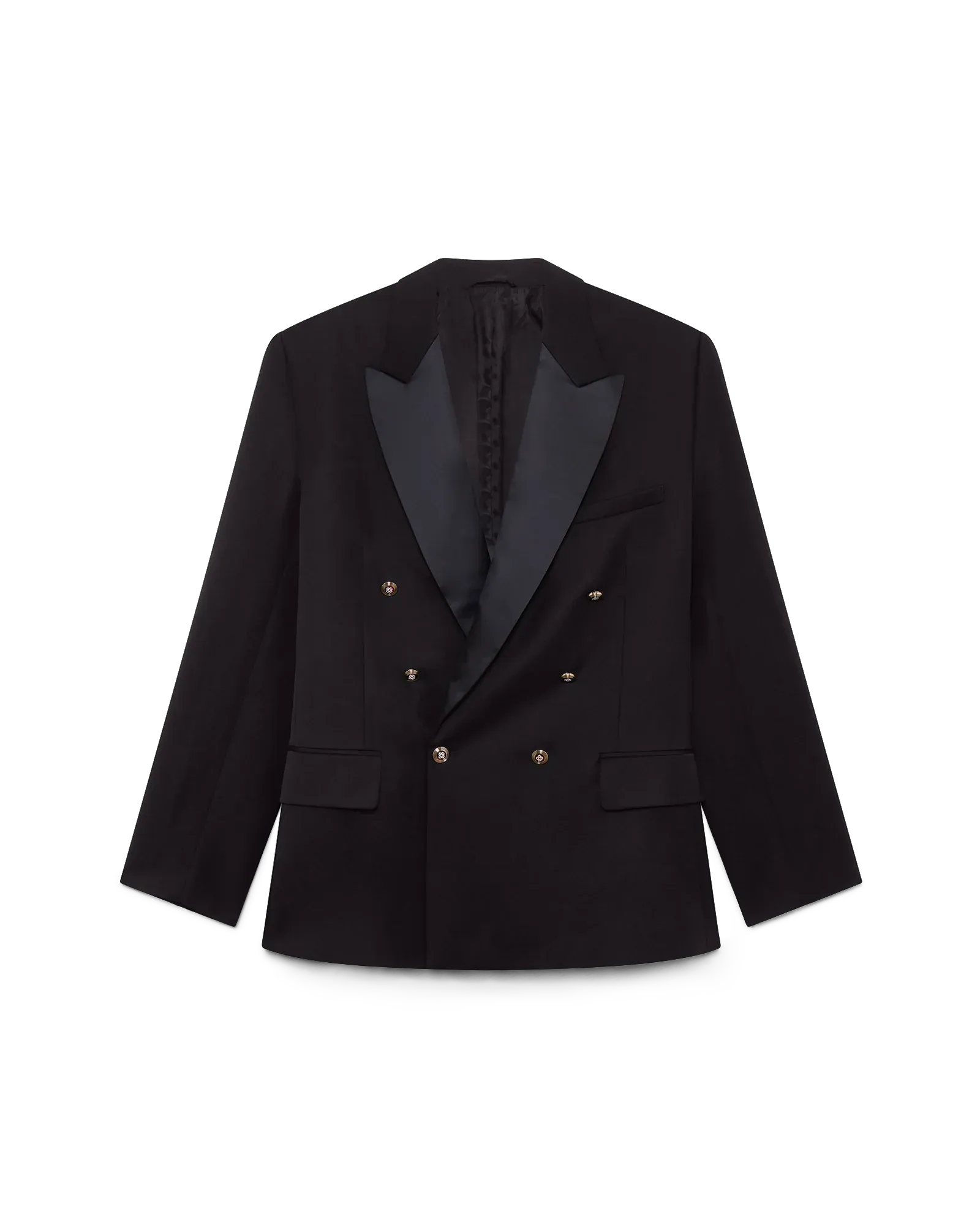 Wool Double Breasted Blazer