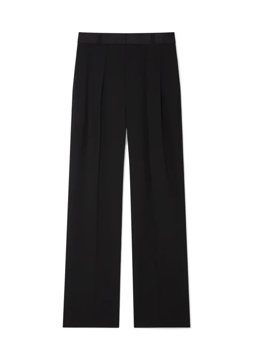Wool Tailoring Pleated Trousers