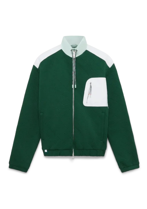 Nylon Monogram Jacquard Jacket