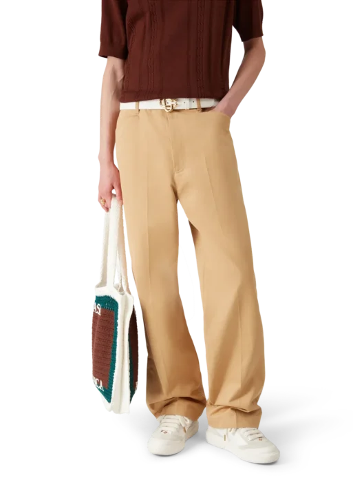 Cotton Chino Trousers