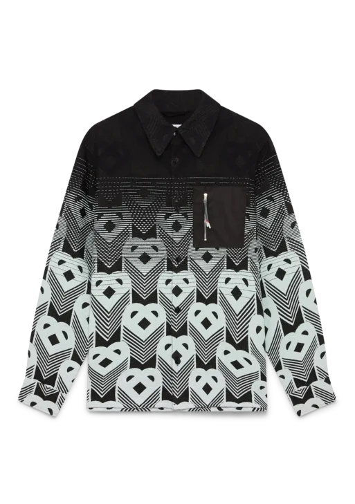 Gradient Monogram Shacket