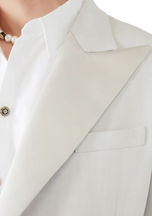 Double Breasted Tuxedo Jacket