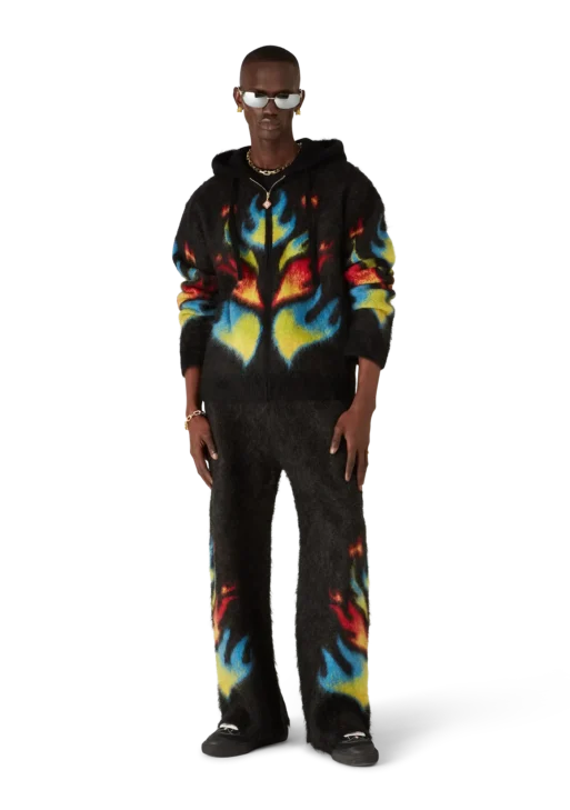 Mohair Flame Laurel Trousers