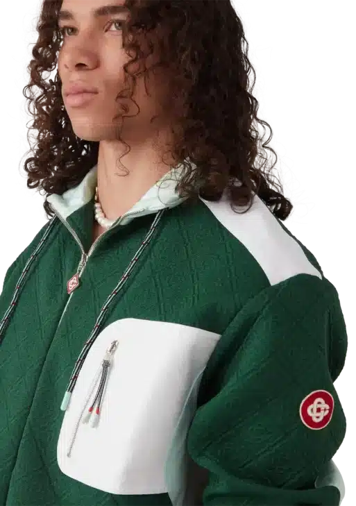 Nylon Monogram Jacquard Jacket