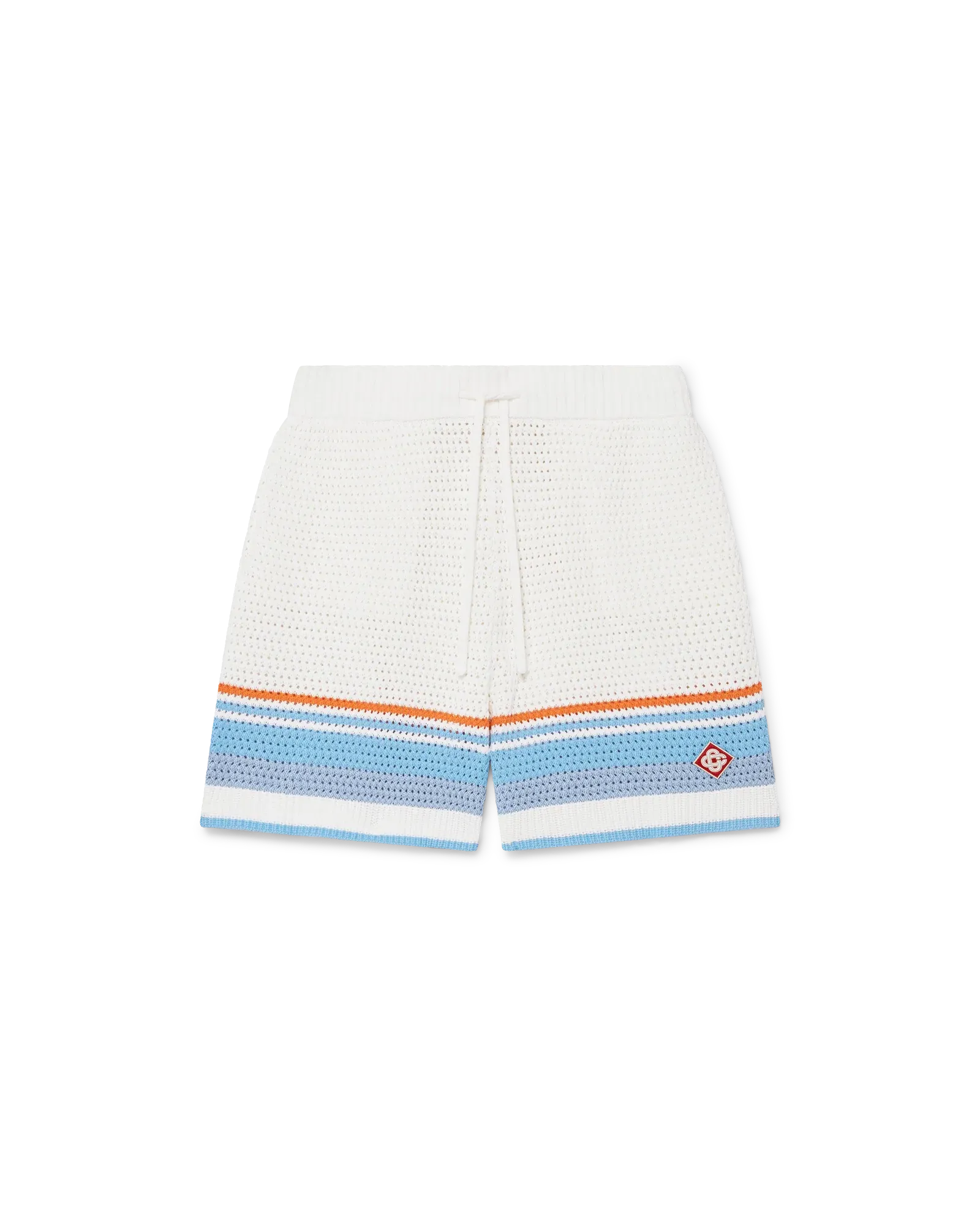 Cotton Tennis Crochet Shorts