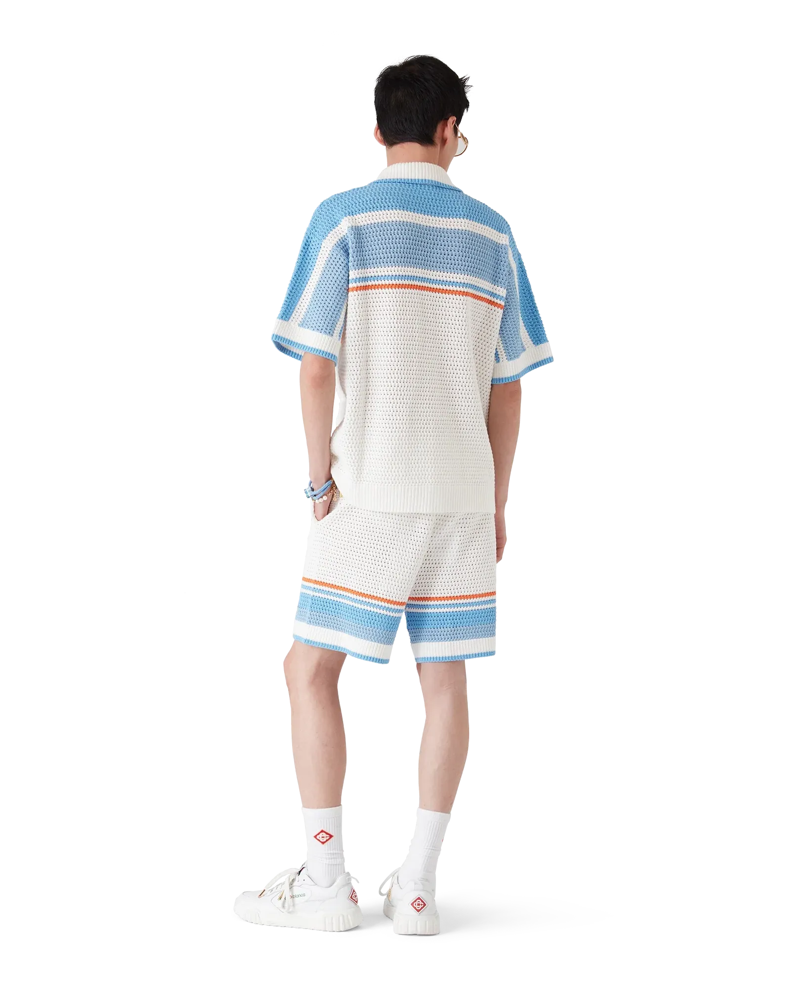 Cotton Tennis Crochet Shorts - Image 3