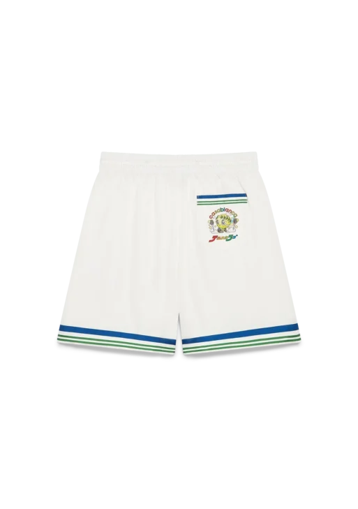 Tennis Club Icon Silk Twill Shorts
