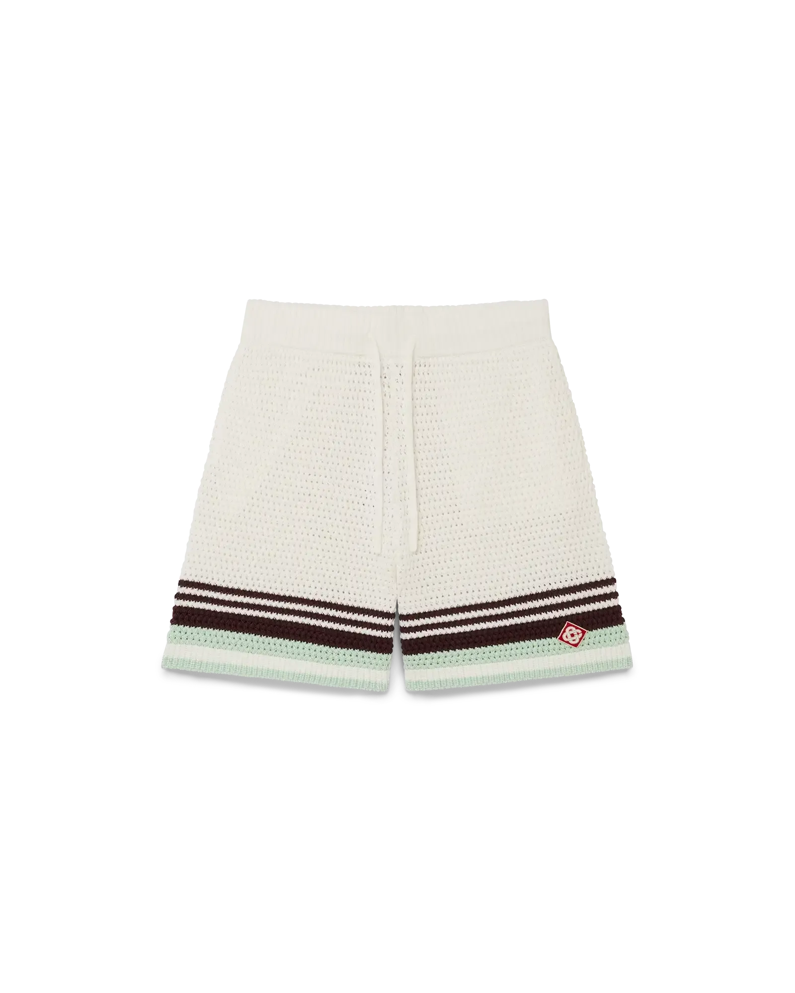 Tennis Cotton Crochet Shorts